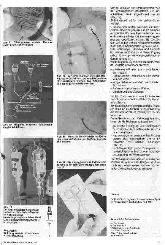 Vorschauseite 4: Grundu. Behandlungspflege in der Intensivmedizin/3. Folge: Behandlungspflege beim intravasalen Katheter