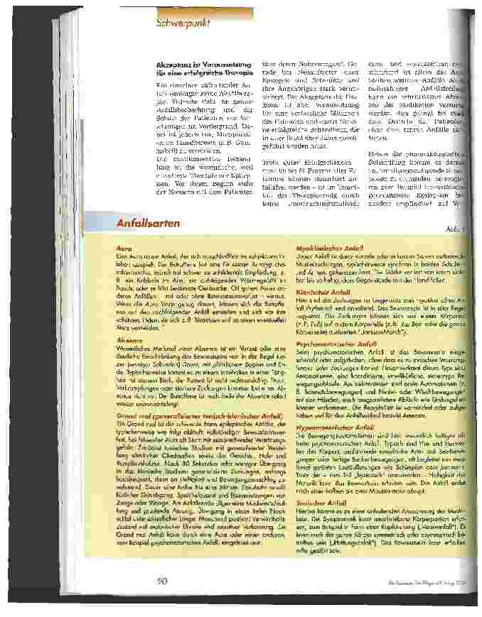 Vorschauseite 3: Therapieziel: Anfallsfreiheit