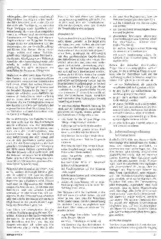 Vorschauseite 5: Qualität von (medizinischen) Gutachten und Sozialberichten