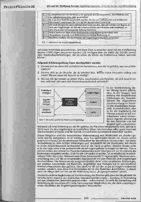 Vorschauseite 2: Angehörigenedukation als Inhalt der Ausund Weiterbildung