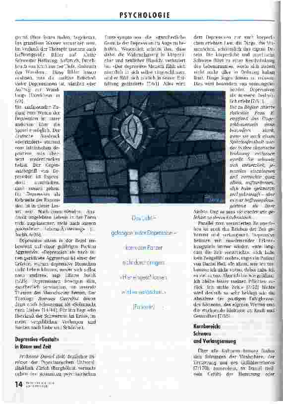 Vorschauseite 3: Stille Krankheit Depression Teil 1: Merkmale, Risikofaktoren, Erklärungsmodelle