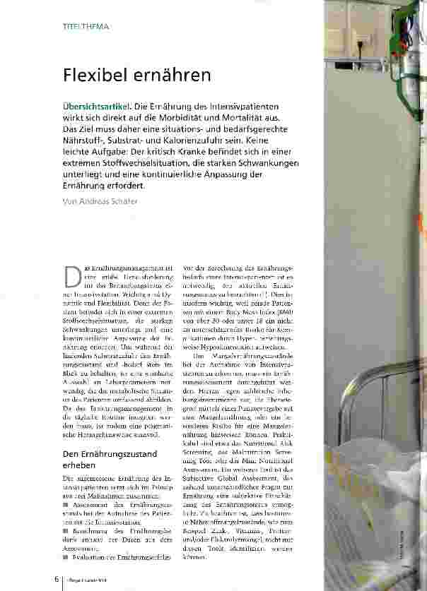 Vorschauseite 1: Flexibel ernähren