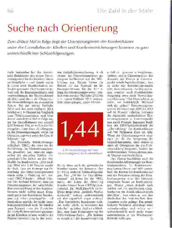 Vorschauseite 1: Suche nach Orientierung