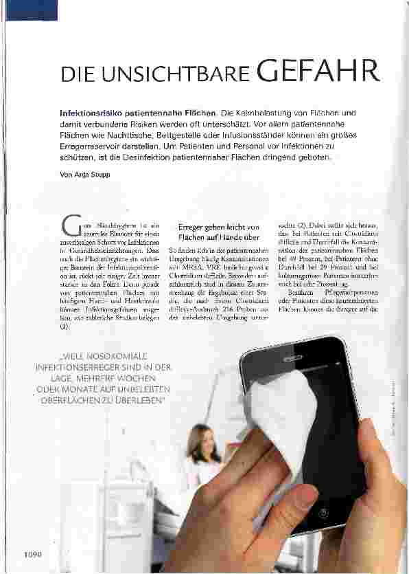 Vorschauseite 1: DIE UNSICHTBARE GEFAHR