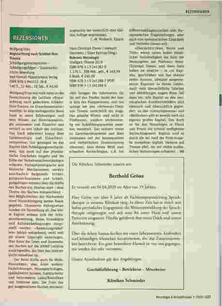 Vorschauseite 5: Immuntherapien bei neuroimmunologischen Erkrankungen vor dem Hintergrund der SARS-CoV-2-Pandemie