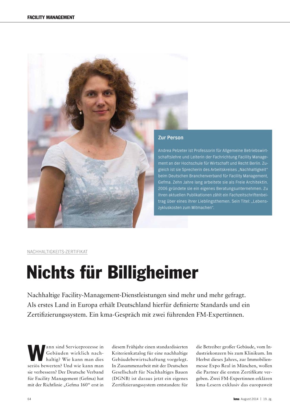 Vorschauseite 1: Nichts für Billigheimer