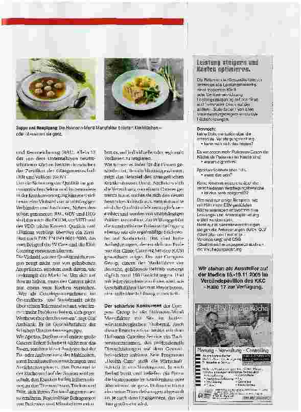 Vorschauseite 2: Kochen und Koordinieren