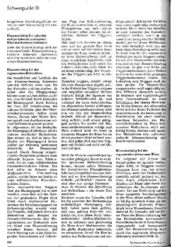 Vorschauseite 5: Blasenentleerungstechniken bei neurogener Blasendysfunktion