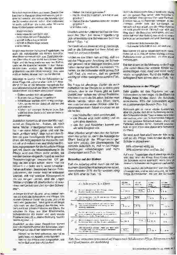 Vorschauseite 2: Pflegealltag mit den Eltern unserer Patienten