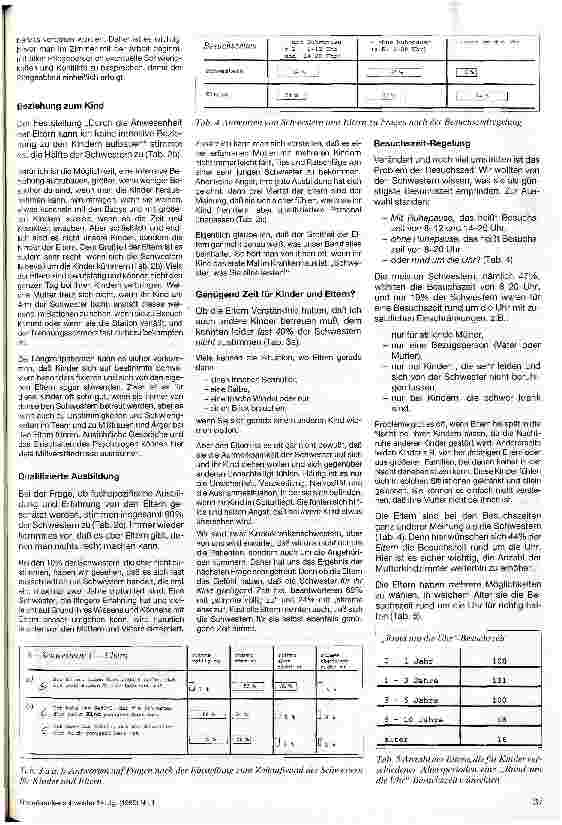 Vorschauseite 3: Pflegealltag mit den Eltern unserer Patienten