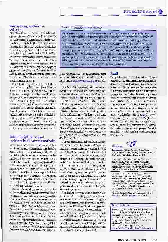 Vorschauseite 4: Rheumatologische Behandlungspflege:Selbstständigkeit möglichst lange erhalten