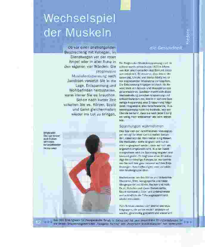 Vorschauseite 1: Wechselspiel der Muskeln