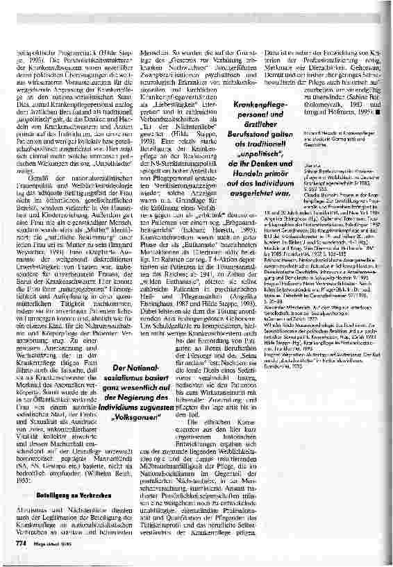 Vorschauseite 2: Die Ideologisierung der Weiblichkeit Sozialpsychologische Aspekte der Krankenpflege
