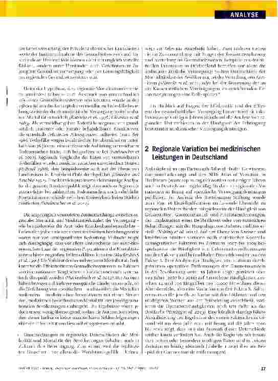 Vorschauseite 2: Regionale Variationen: Stand und Nutzungsperspektiven in Deutschland
