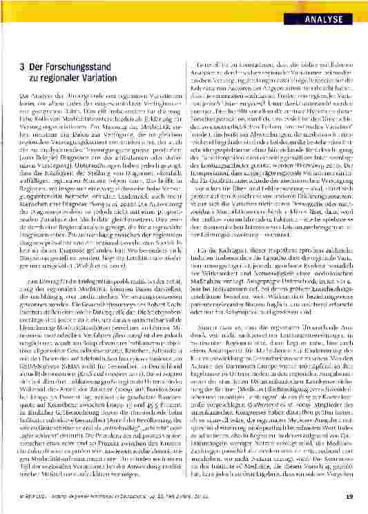 Vorschauseite 4: Regionale Variationen: Stand und Nutzungsperspektiven in Deutschland