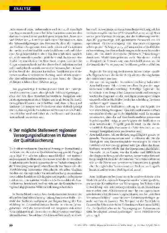 Vorschauseite 5: Regionale Variationen: Stand und Nutzungsperspektiven in Deutschland