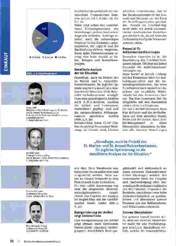Vorschauseite 2: C-Artikel-Management