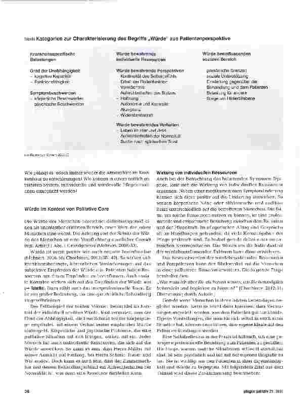 Vorschauseite 3: Würdevolles Abschiednehmen im Krankenhaus