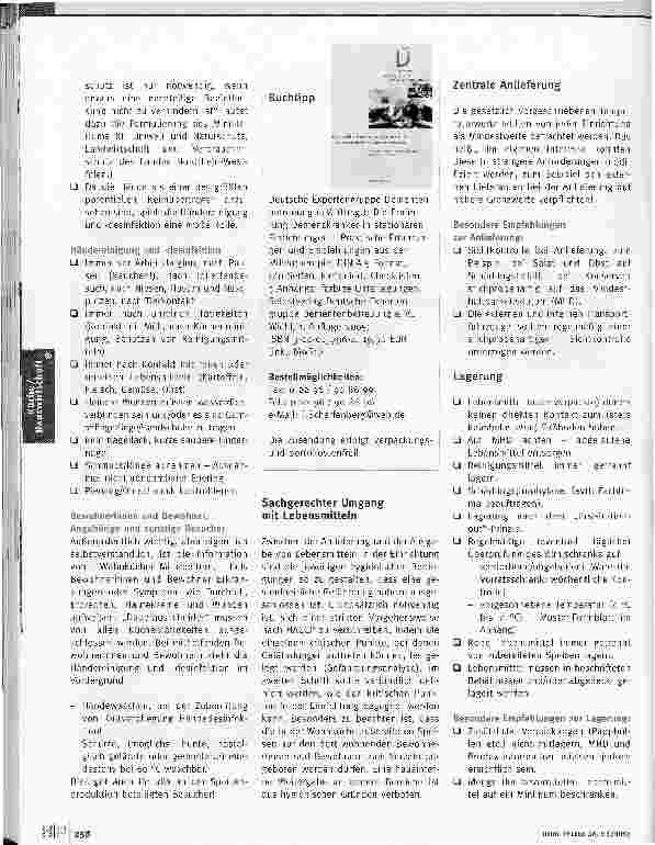 Vorschauseite 2: Hygiene in der Beikochküche