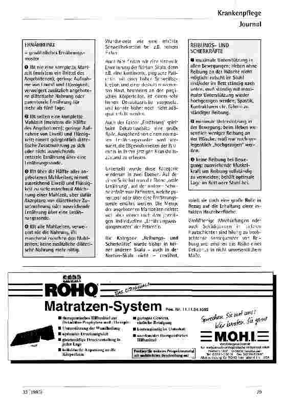 Vorschauseite 4: Dekubitus-Risikoskalen im Vergleich