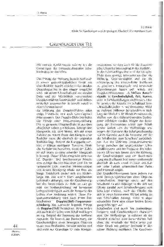 Vorschauseite 1: GRUNDLAGEN DER TEE