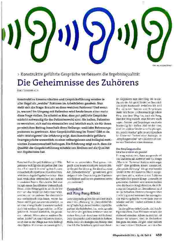 Vorschauseite 1: Die Geheimnisse des Zuhörens