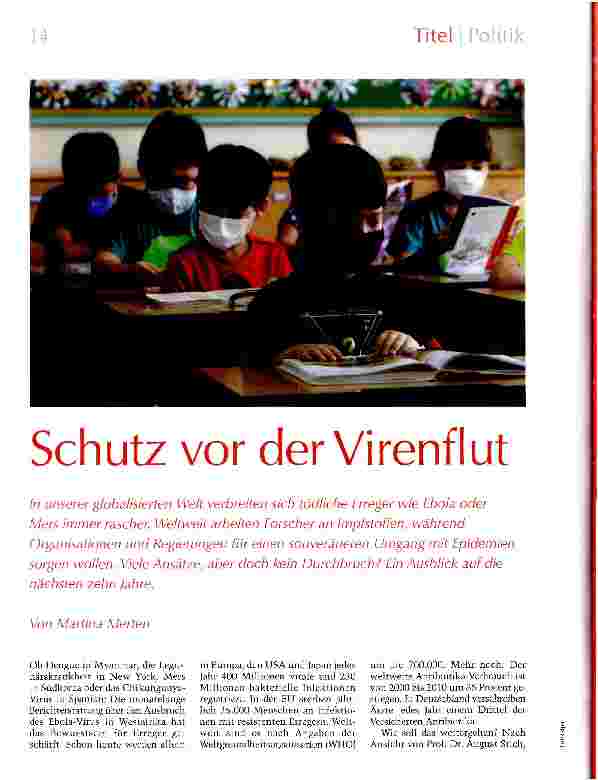 Vorschauseite 1: Schutz vor der Virenflut