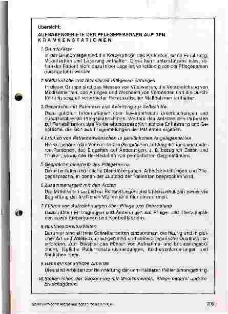 Vorschauseite 4: Helfen wollen und sparen müssen - Einschränkungen im Personalund Sachbudget und deren Auswirkungen (aus Sicht der Krankenschwester)