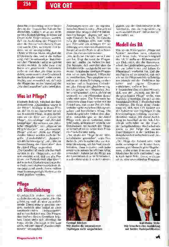 Vorschauseite 2: Das Krankenhaus als Kathedrale der Pflege hat ausgedient