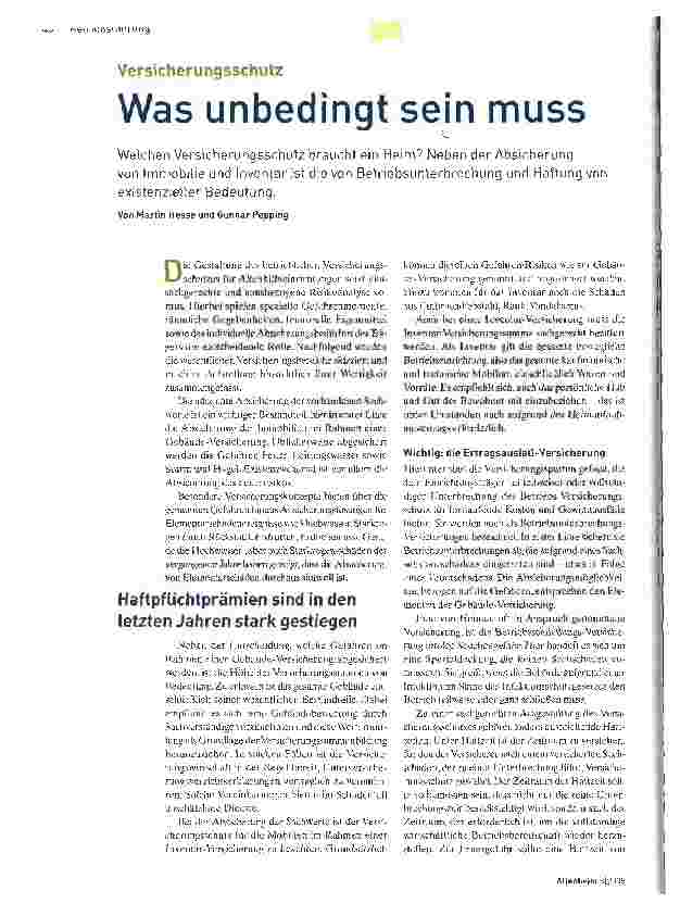 Vorschauseite 1: Was unbedingt sein muss