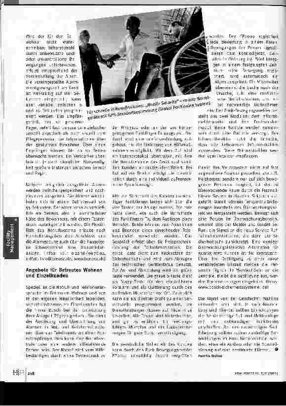 Vorschauseite 3: Sicherheit auf Knopfdruck