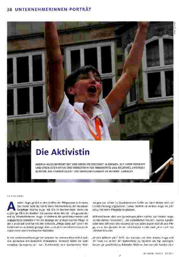 Vorschauseite 1: Die Aktivistin
