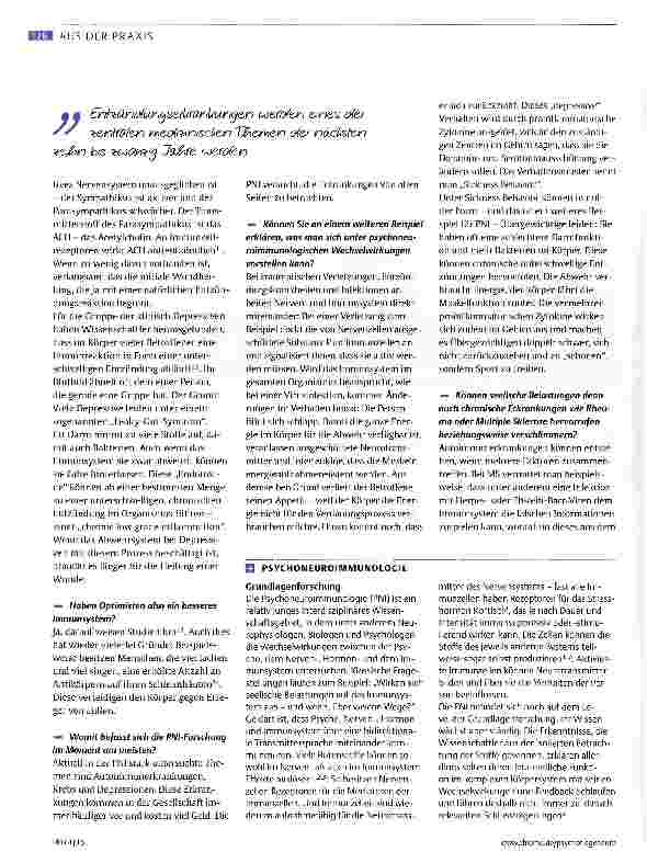 Vorschauseite 2: Was uns stärkt und schwächt
