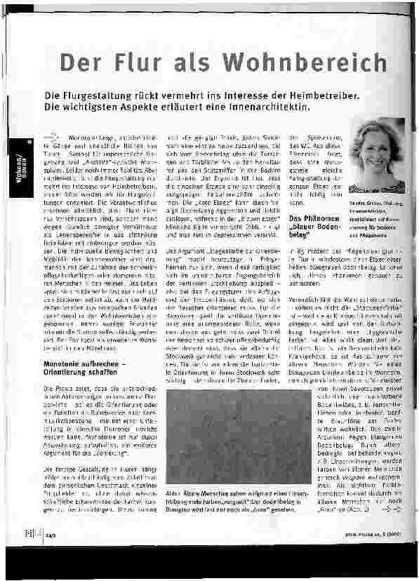 Vorschauseite 1: Der Flur als Wohnbereich