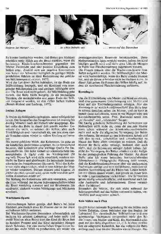 Vorschauseite 2: Stillen kann man lernen