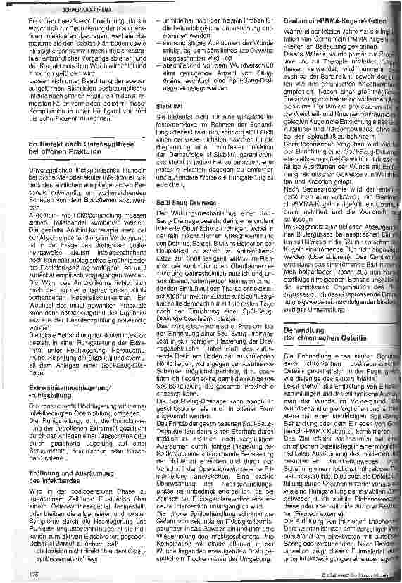 Vorschauseite 2: Offene Fraktur - potientieller Infekt?