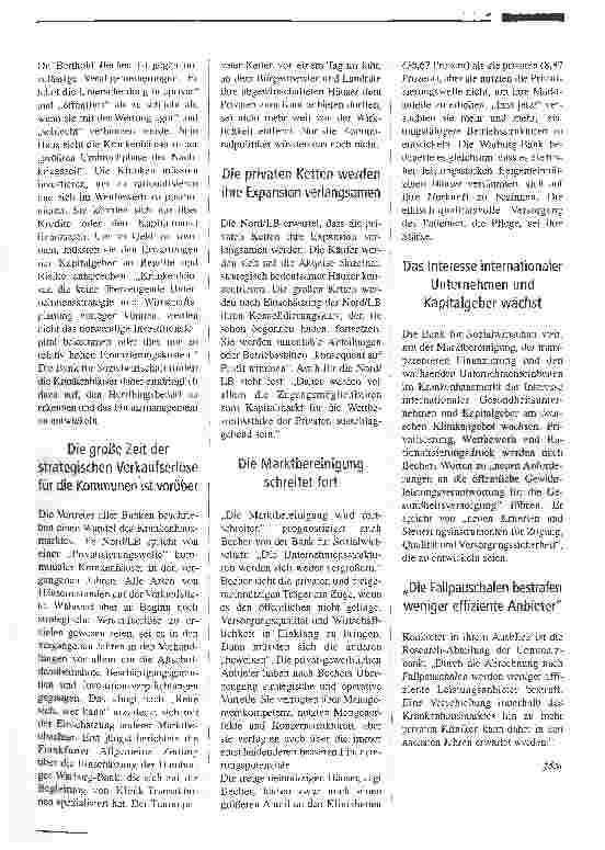 Vorschauseite 2: Wer die Kapitalgeber nicht überzeugt wird verlieren