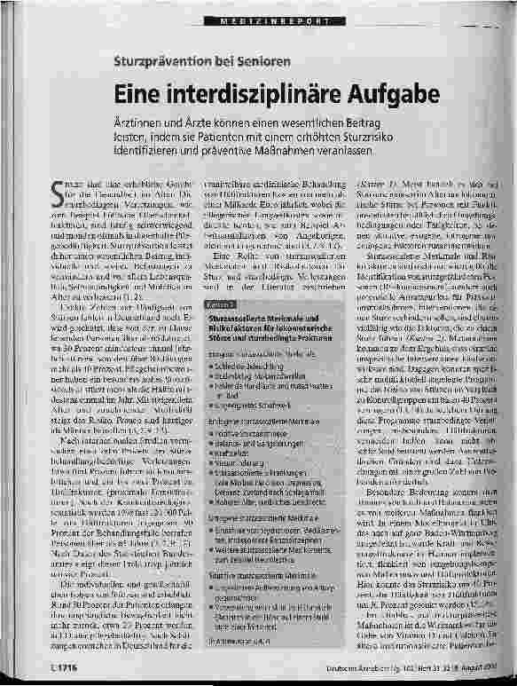 Vorschauseite 1: Eine interdisziplinäre Aufgabe