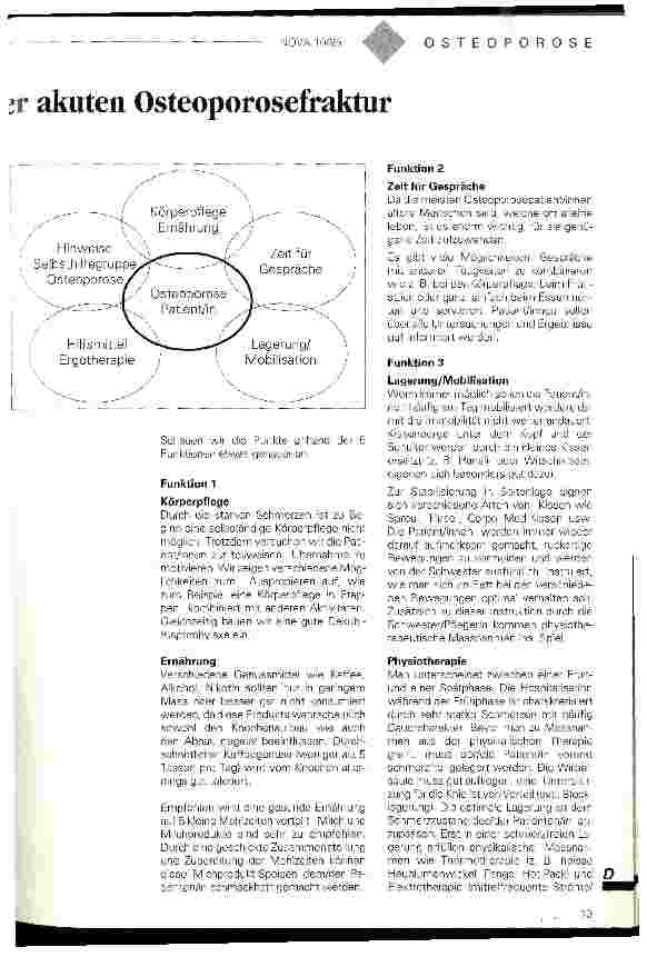 Vorschauseite 2: Pflegerische Maßnahmen der akuten Osteoporosefraktur