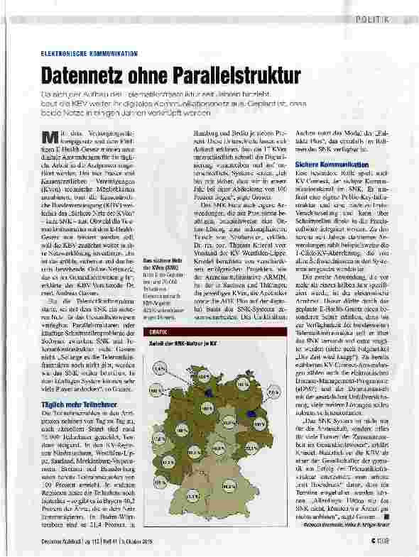 Vorschauseite 1: Datennetz ohne Parallelstruktur