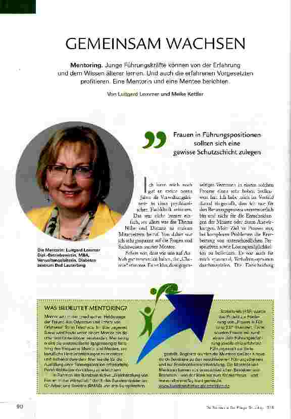 Vorschauseite 1: GEMEINSAM WACHSEN