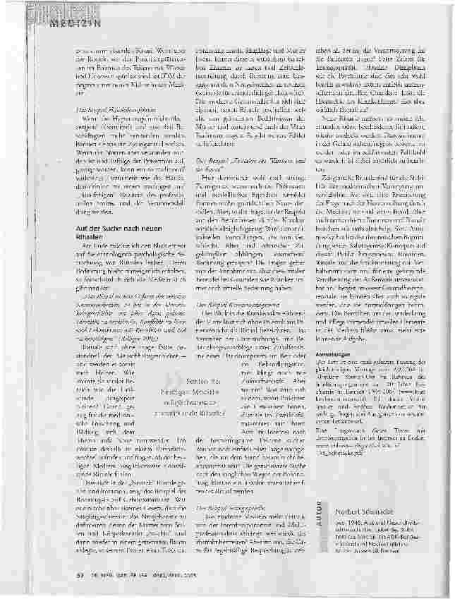 Vorschauseite 4: Rituale der modernen Medizin