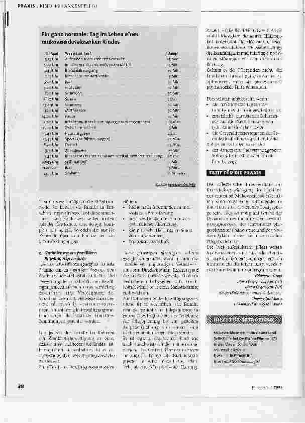 Vorschauseite 3: Leben mit einer chronischen Krankheit