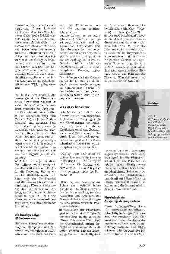 Vorschauseite 2: Hüftschmerzen vorbeugen