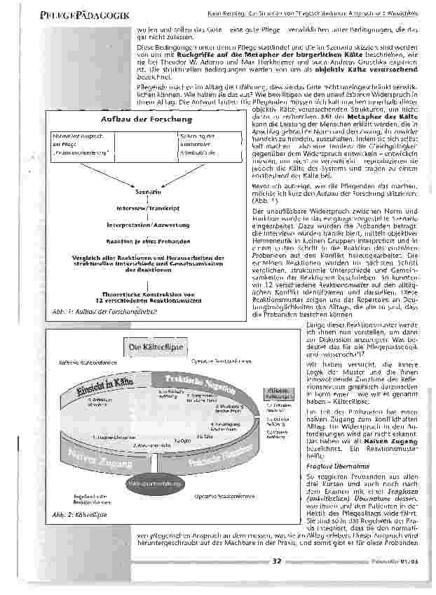 Vorschauseite 2: Zur Situation von Pflegeschülerinnen: Anspruch und Wirklichkeit