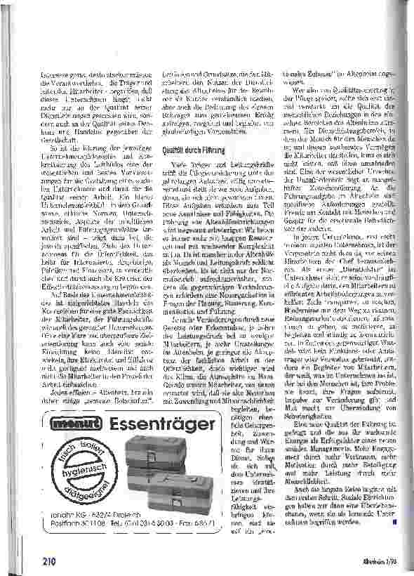 Vorschauseite 3: Qualität durch richtige Führung