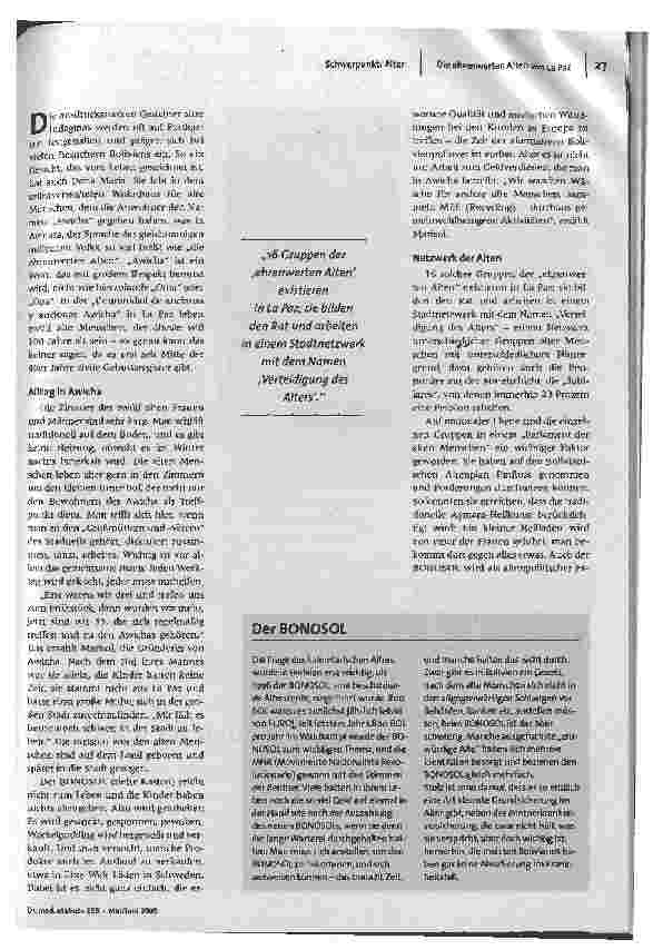 Vorschauseite 2: Die ehrenwerten Alten von La Paz