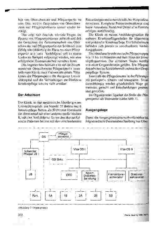 Vorschauseite 2: Oberschwester und Pflegeexpertin - eine erfolgreiche Zusammenarbeit ist möglich