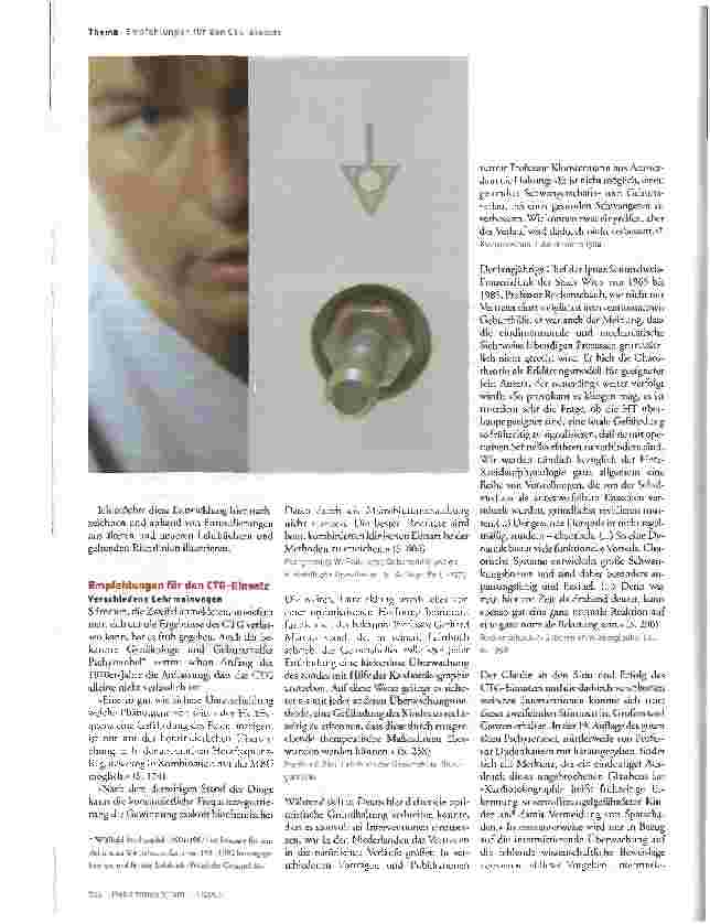 Vorschauseite 2: Wer braucht eigentlich das CTG und wofür?