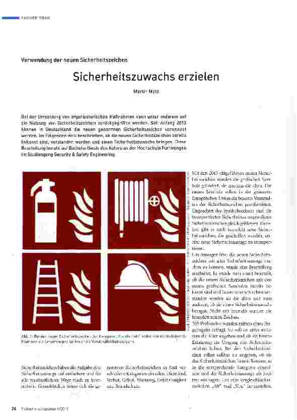 Vorschauseite 1: Sicherheitszuwachs erzielen